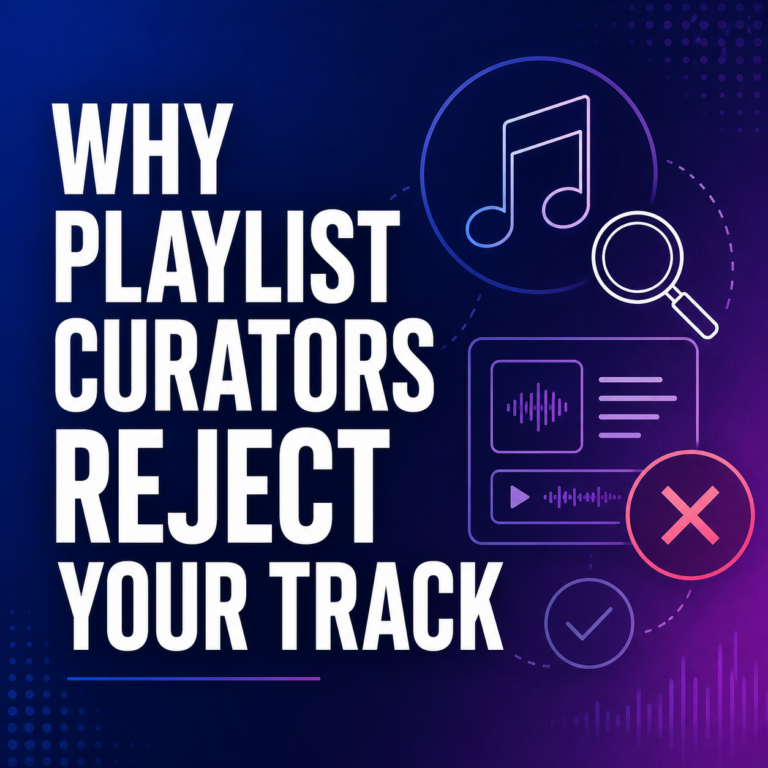 Why playlist curators reject Spotify submissions and how artists can improve their tracks