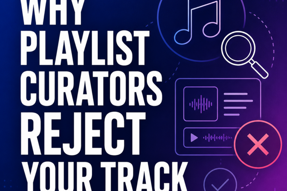 Why playlist curators reject Spotify submissions and how artists can improve their tracks